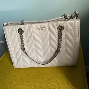 Kate spade Quilted Briar Lane Bag in blush